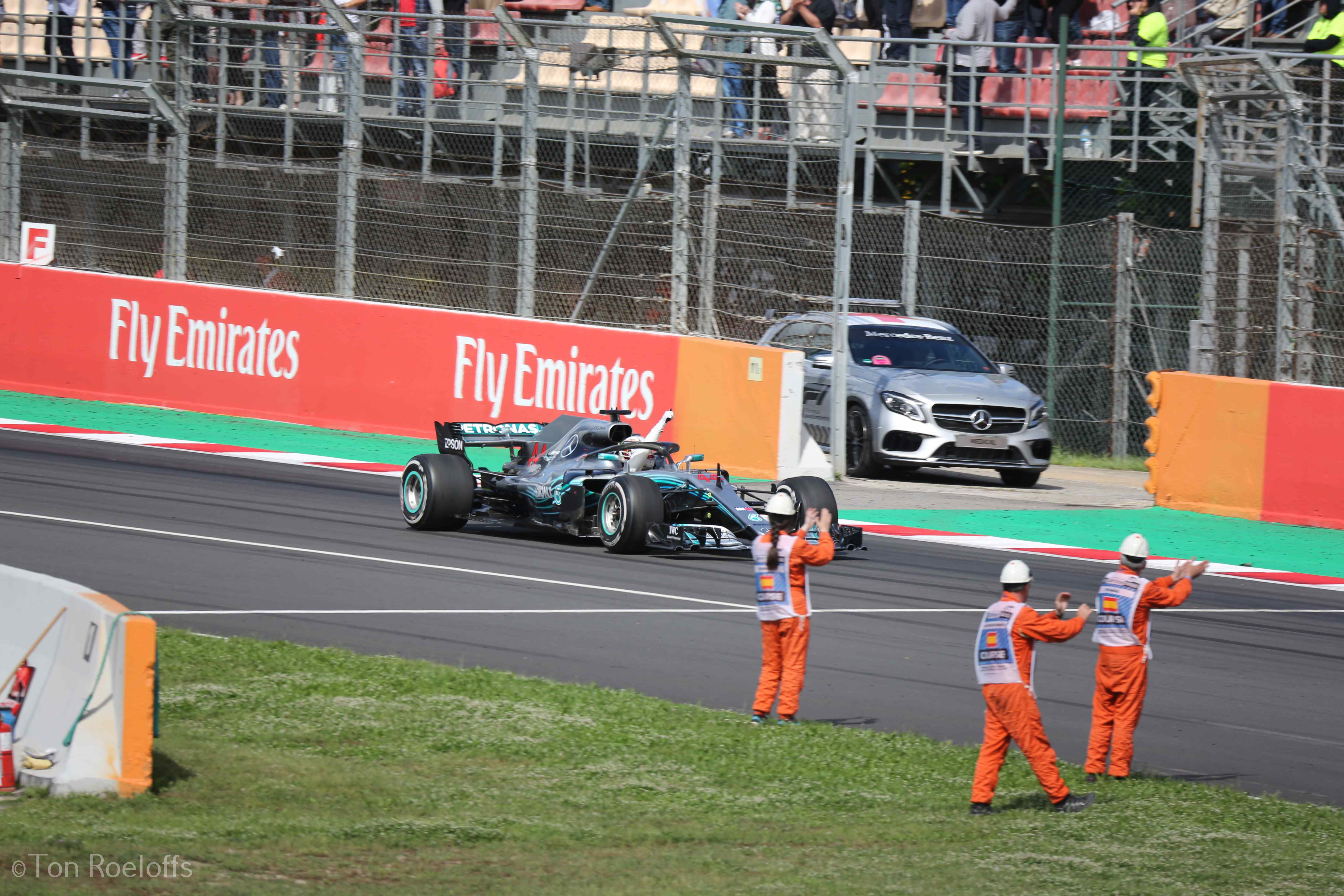Vettel verremt zich